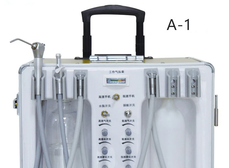 Portable mobile dental turbine unit cart for dental clinic supplier