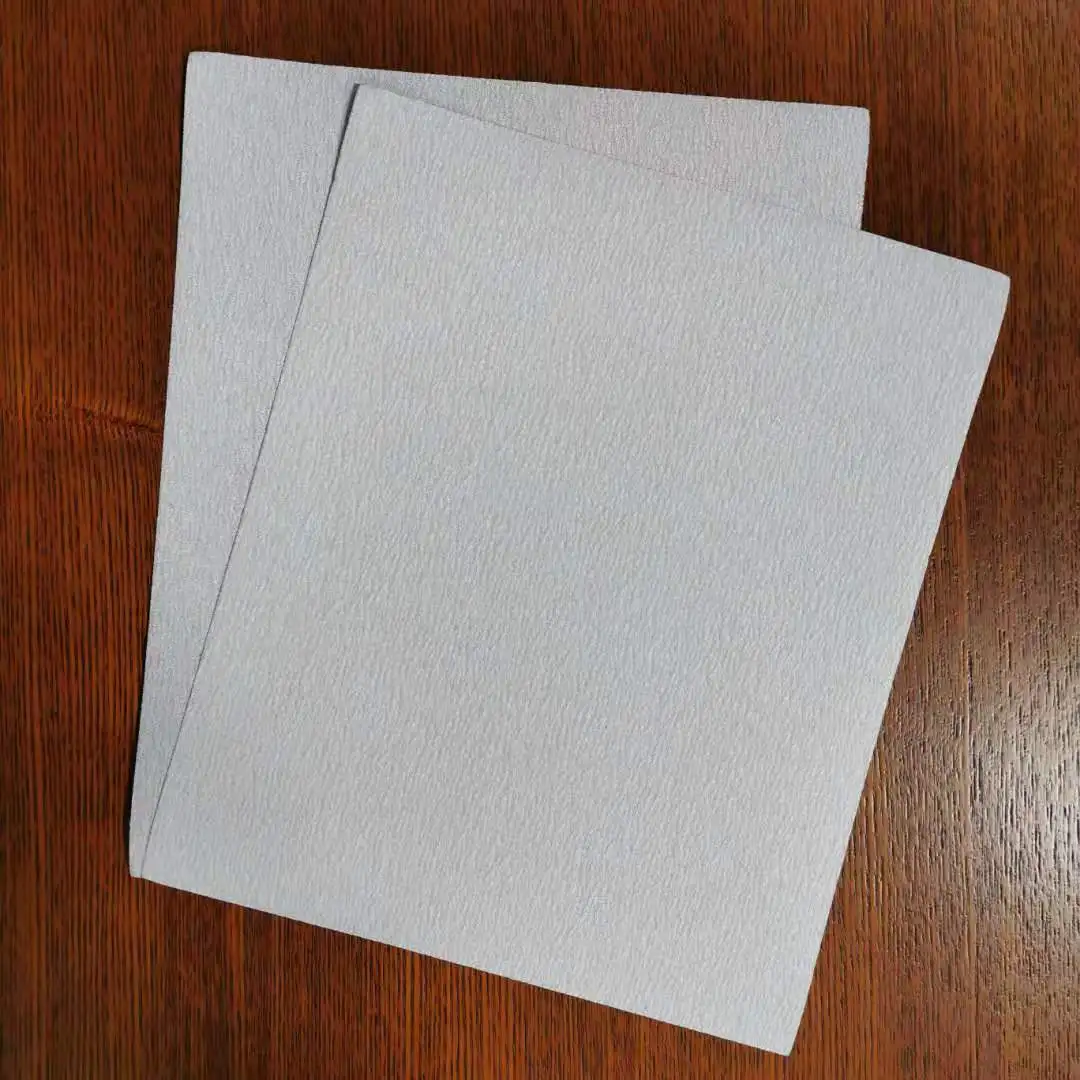 da276白色涂层碳化硅磨料乳胶纸背衬砂纸砂纸