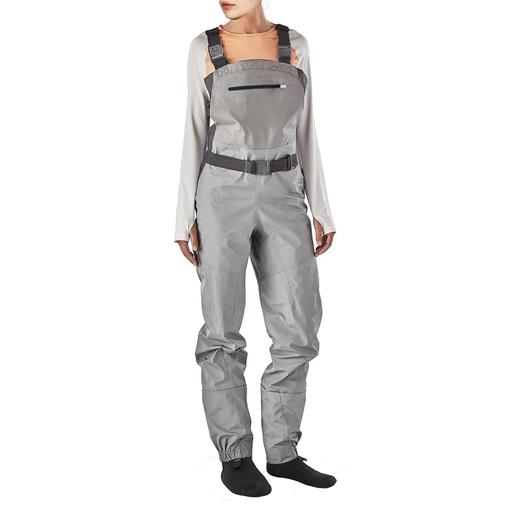 Women's Fly Fishing Wader With Stockingfoot Waterproof Pant Breathable Female River Waders