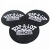 Custom Name Letter Logo Merrow Border Embroidered Patches for Garment