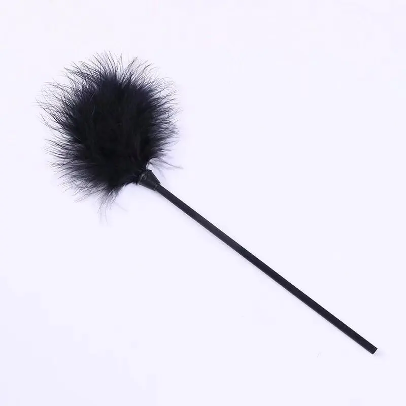 Flirtation Feather Sex Toy Feather Teasing Stick Fun Stick Multicolor Foreplay Sex Toy For