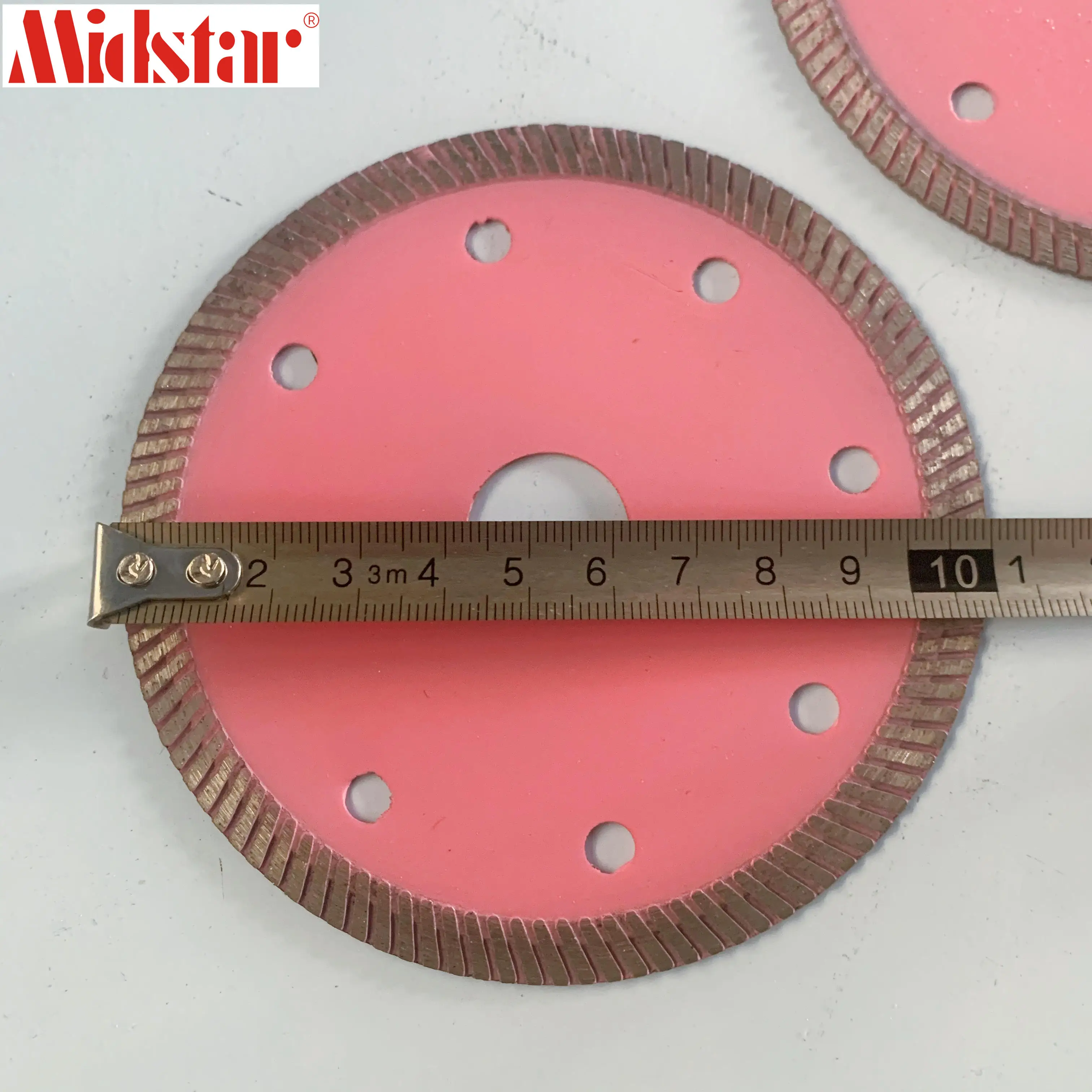 Midstar 100mm Hot Press Turbo Blade Diamond Saw Blade Cutting Discs For