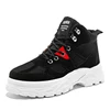 Couple models men's autumn British wind high tide boots tooling desert boots women fashion sneakers