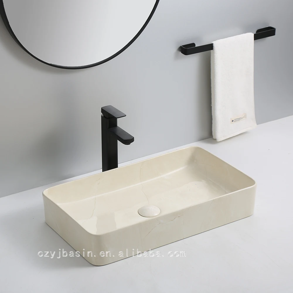 Modern Sanitary Ware Rectangular Bathroom Sinks Lavabo Basin Ceramic Wash Basin Marble Sink Buy Ceramic Wash Basin Marble Sink