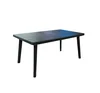 Weatherproof stretch garden dinning table