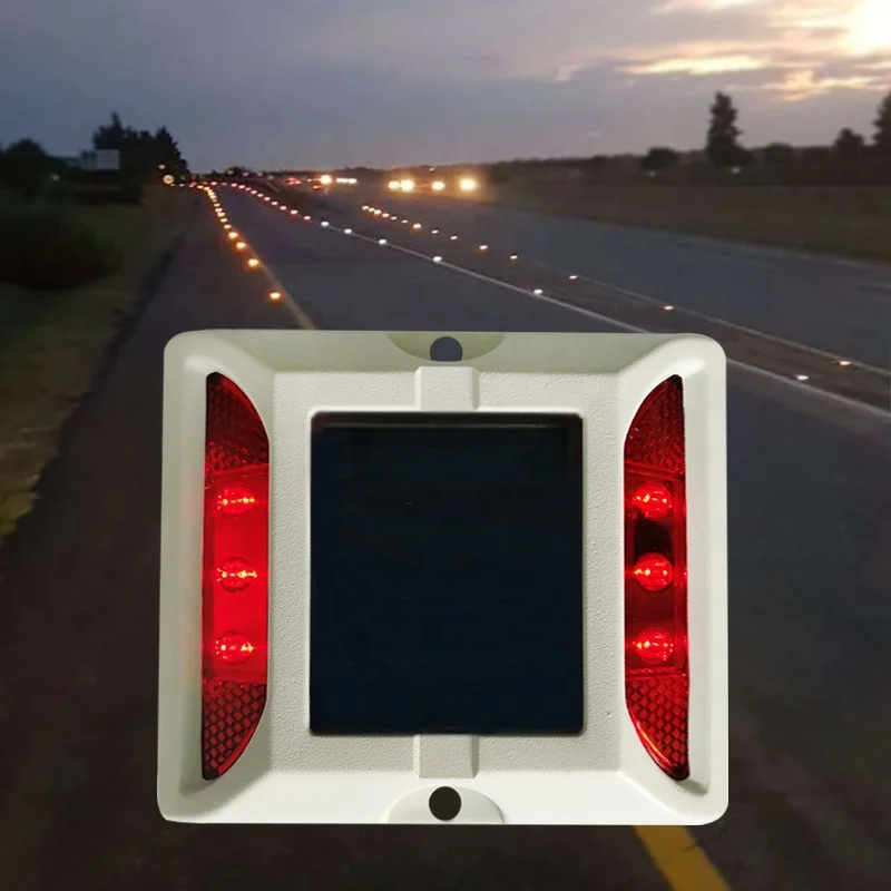 NOKIN Cast Aluminum Solar driveway lights
