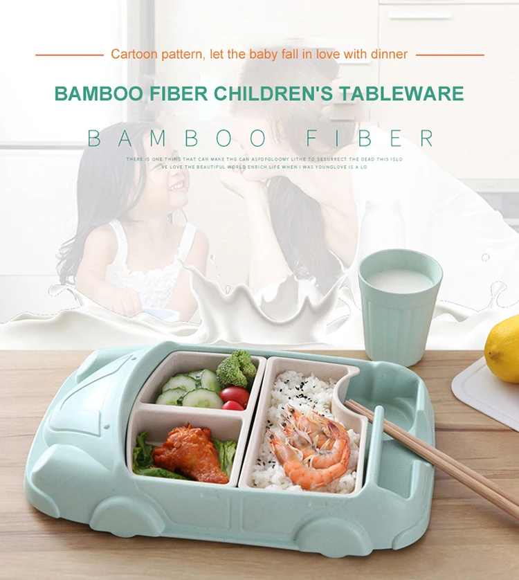 3 Boîtes Repas Enfants Empilables Sans BPA - Hermétiques & Colorées