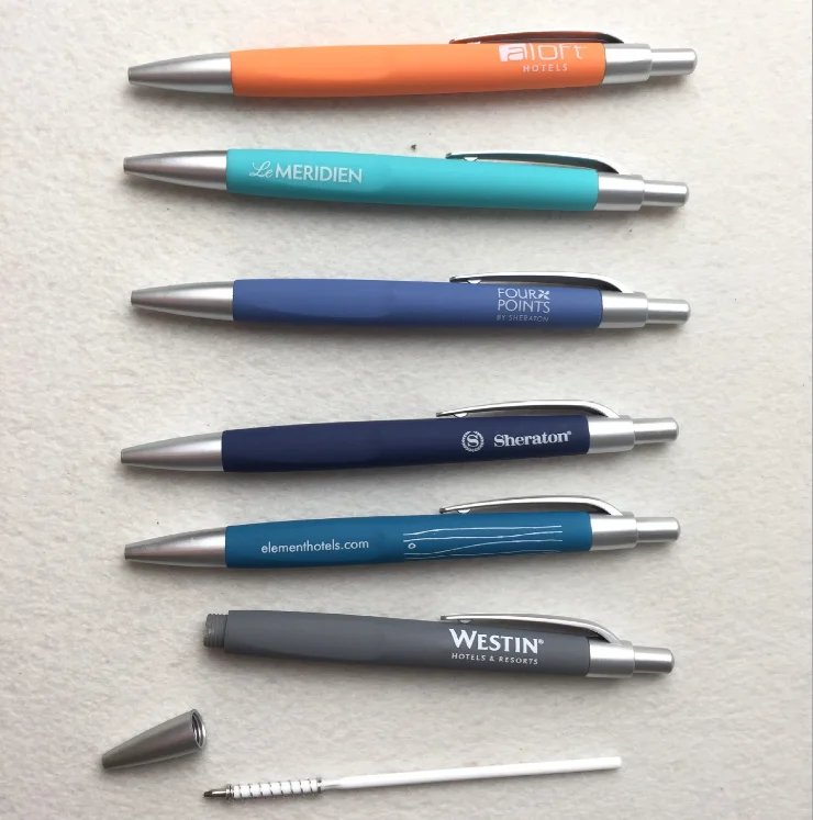 Budget Friendly Giveaways Promotional Pens Westin Hotel Click Action