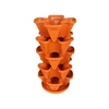 New design plastic stack flower pot hanging plant pot with tray for garden