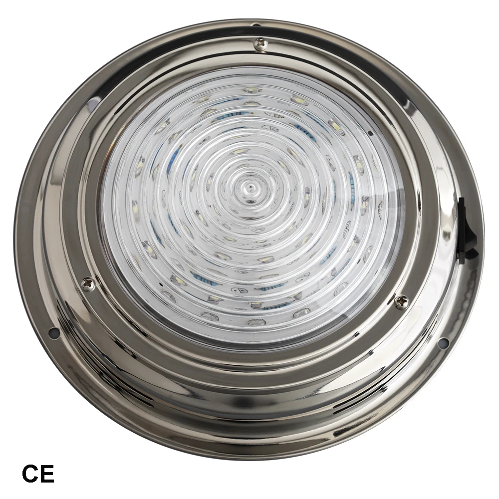 51/2 Inch & 7 Inch Led Dome Light Marine Led Dome Lights 7 Inch
