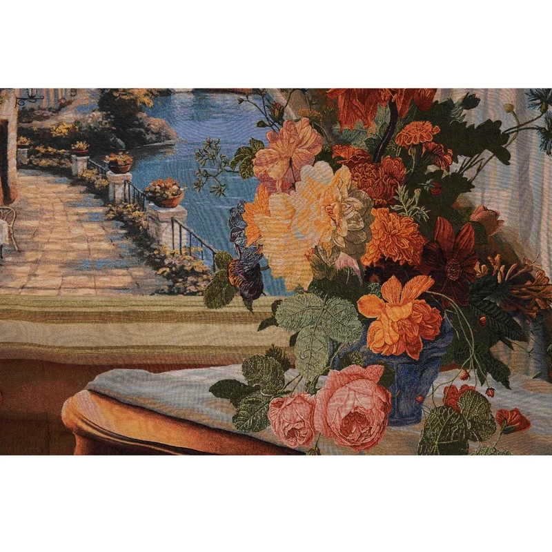 Custom Woven Tapestry Jacquard Wall Hanging Woven Tapestry Blanket