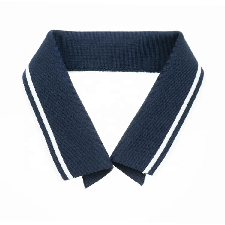 
2020 New Desgin Wholesale 95% Polyester 5% Spandex Knitting Rib For T-shirt Collar 