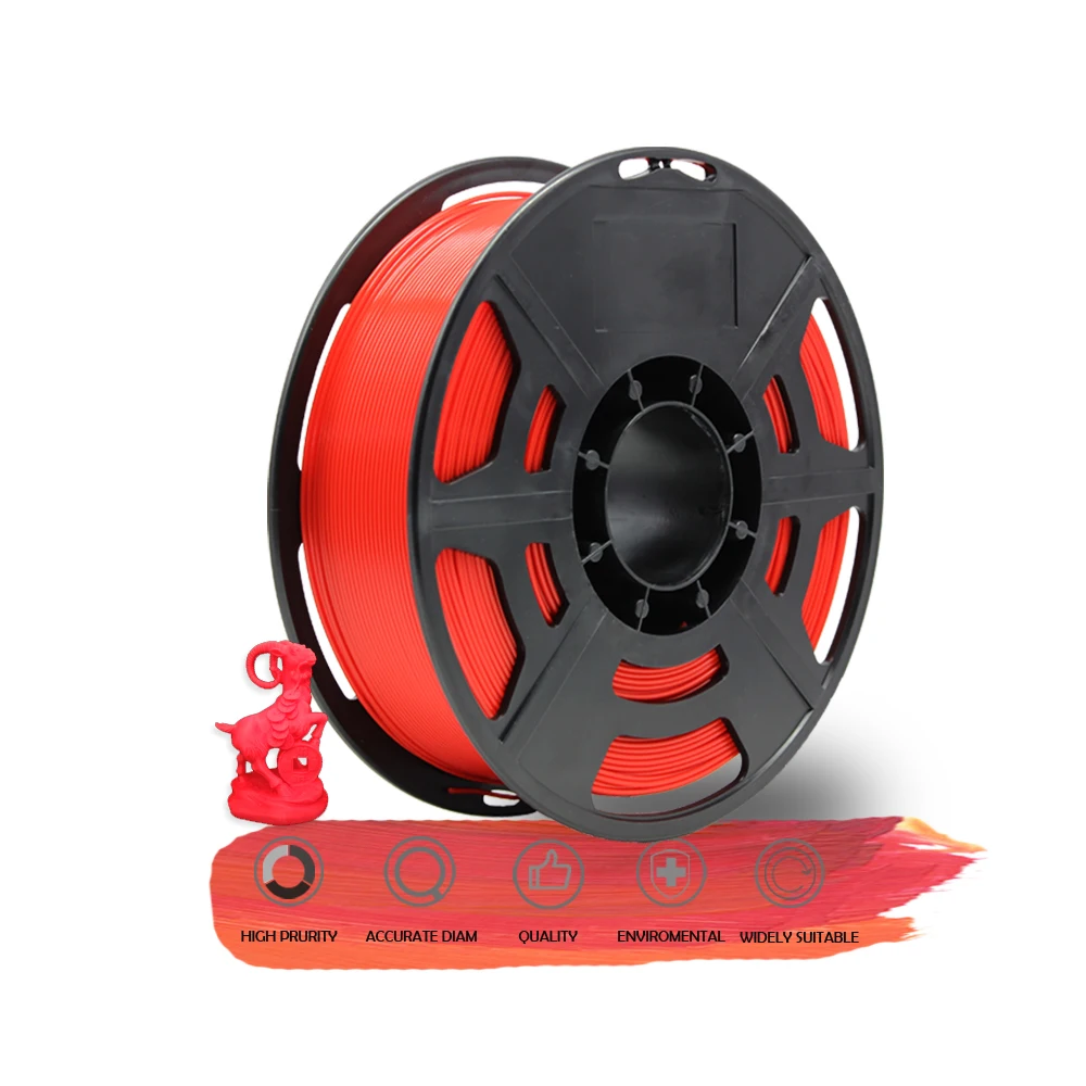 
High Quality PLA Plastic Pellets 1.75mm With 31 Colorful Pla 3d printer filament for printer 