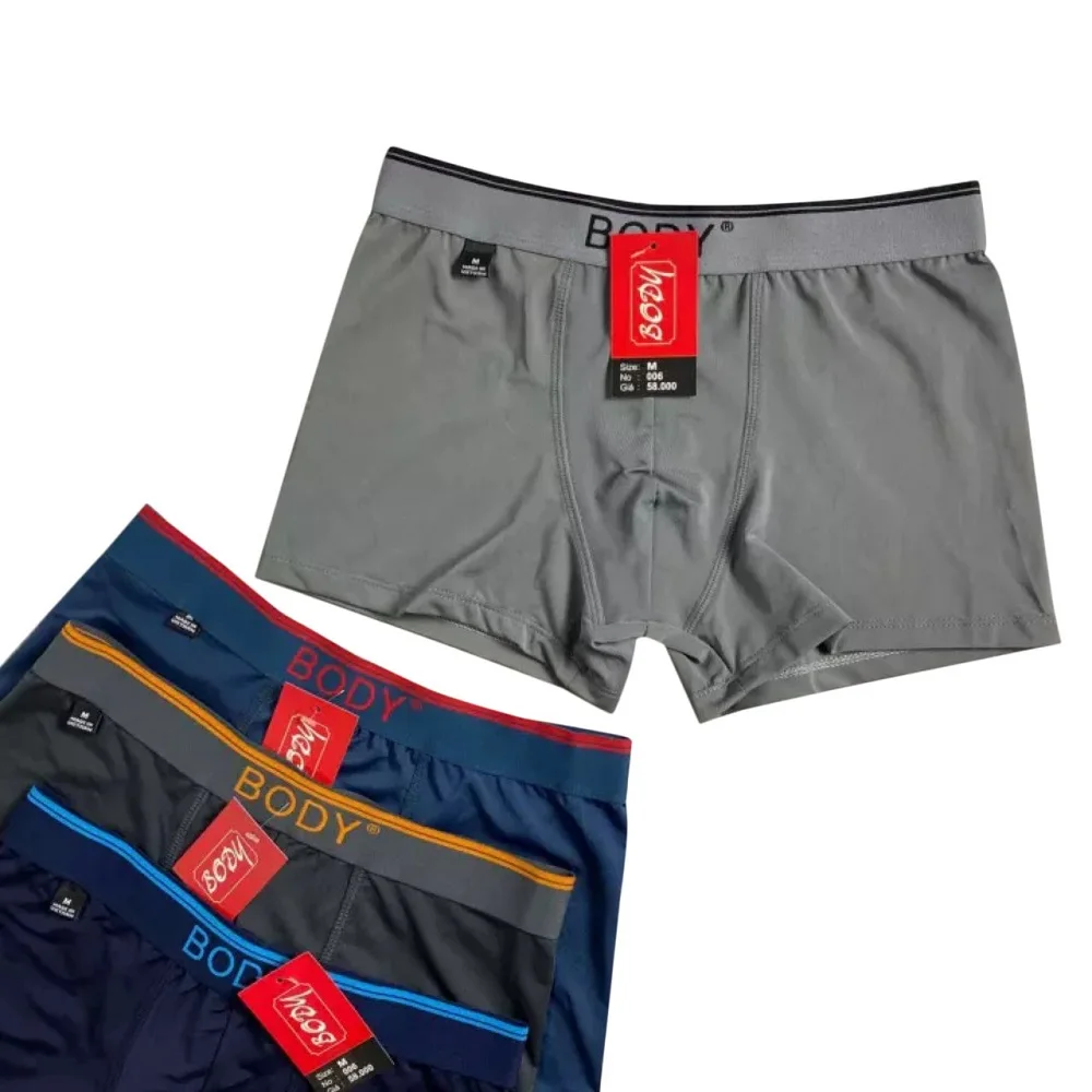 Wholesale Soft Quick Drying Luxury Underwear Home Boxer Briefs For Man