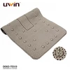 PVC Foam Anti Slip Bath Mats for Tub Non Slip PVC Shower Bath Mat Set with Suction Cups