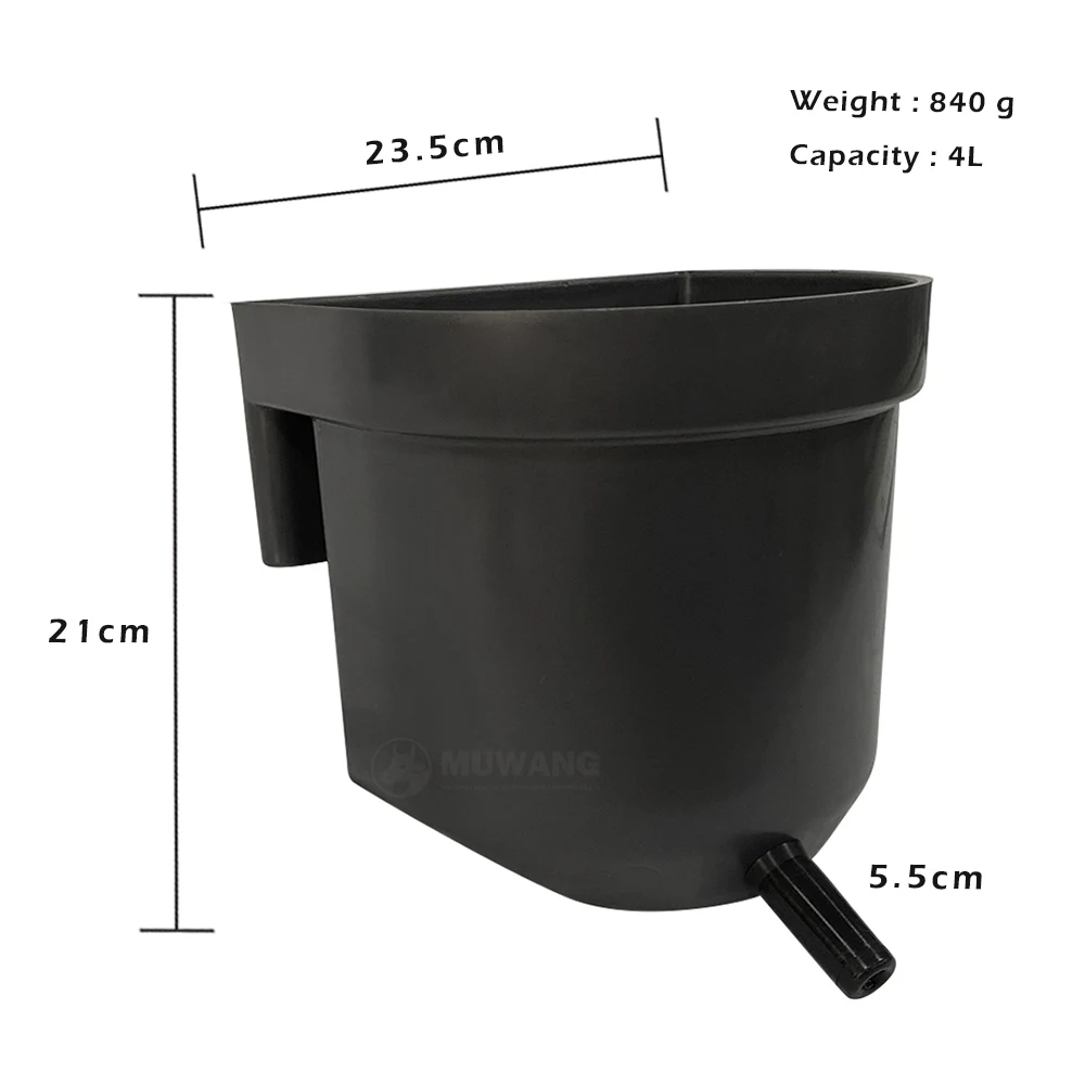 Hot Sale 4l Livestock Plastic Calf Feeding Bucket With Teat Buy Calf