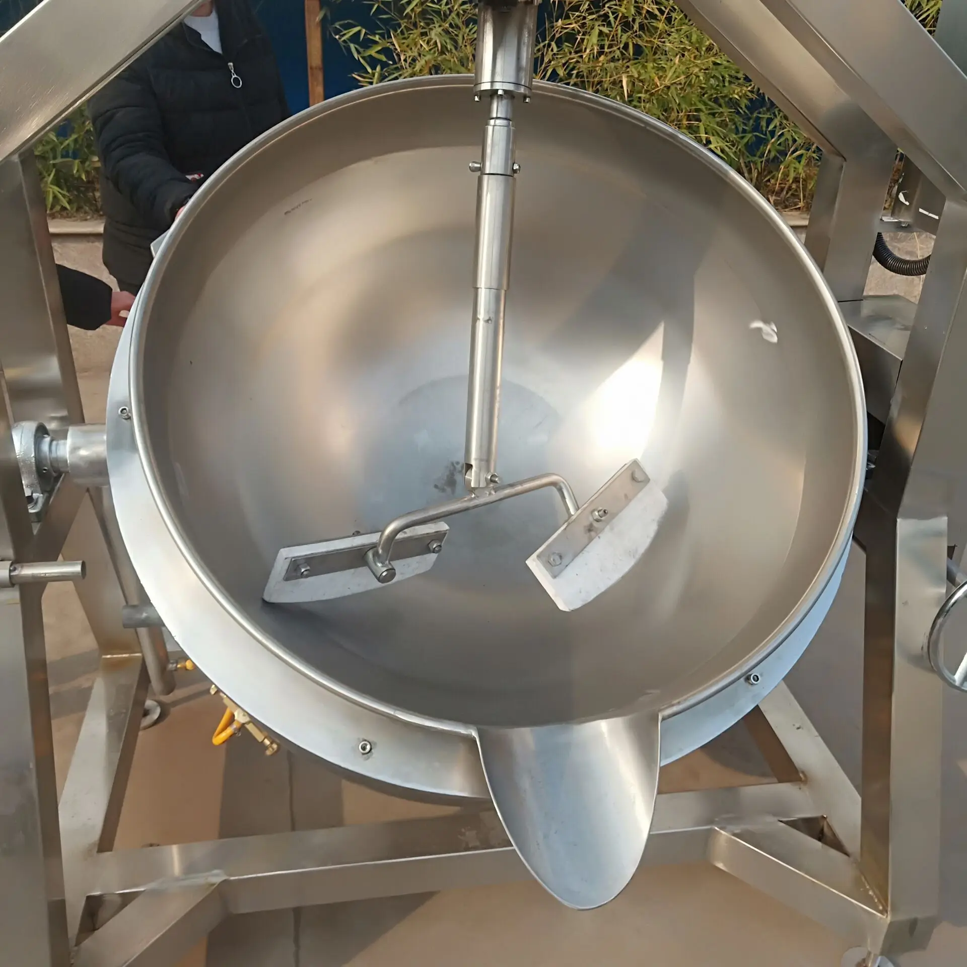 电气行星搅拌夹层锅辣椒酱夹套水壶