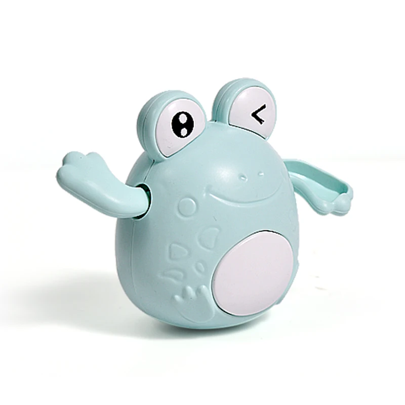 Cute Swimming Race Floating Frog For Kids Bath Toy Animal Wind Up ...