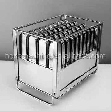 Top Quality Stainless Steel Ice Lolly Mold 71ml 2x13pcs Brazilian Section 26pcs 