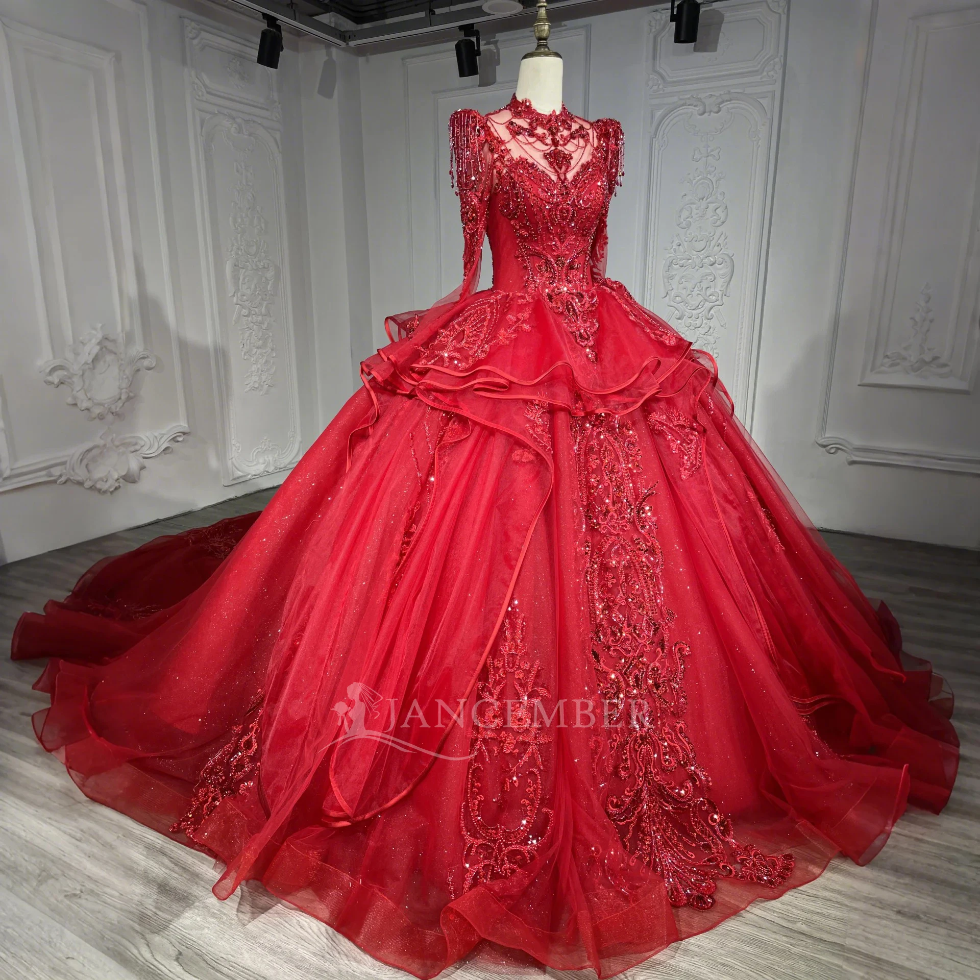 beautiful red wedding dresses Red Wedding Dress | A-line & Gothic Design