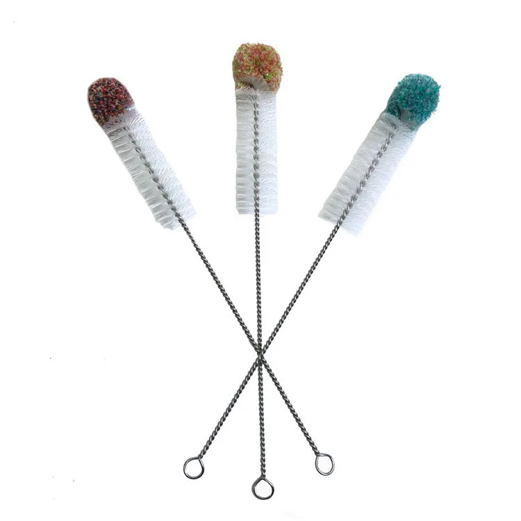 Esd High Quality Long Steel Handled Cotton Tip Nylon Water Bottle