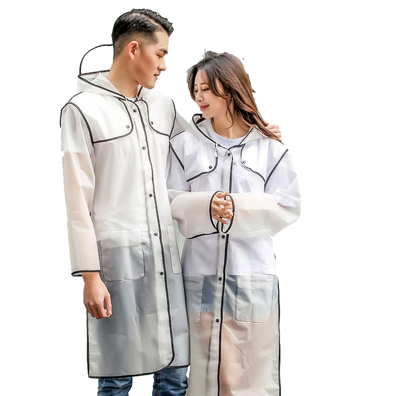 manteau de pluie transparent