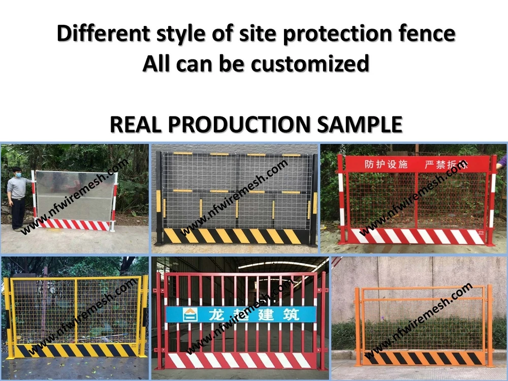 Temporary Leading Construction Edge Protection Systems Iron Wire Mesh