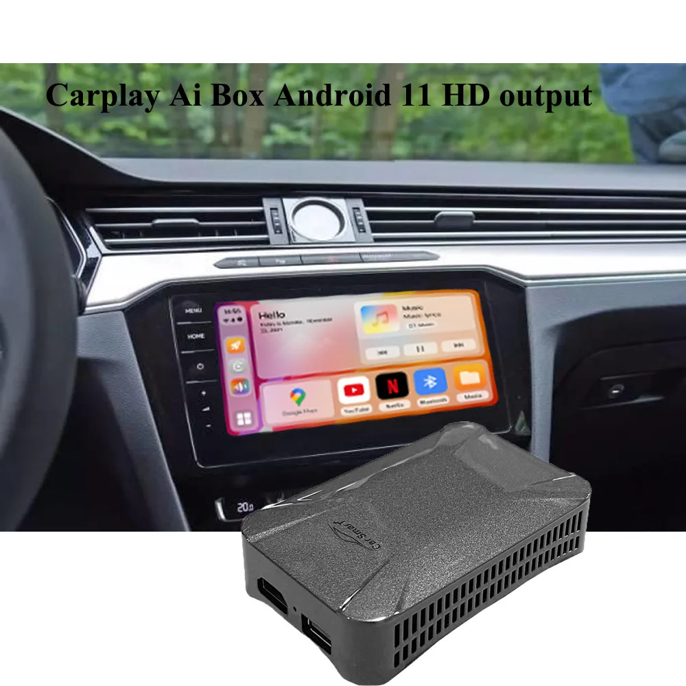 CP-308 carplay interface box for universal car wireless carplay android  auto 4+64G/128G