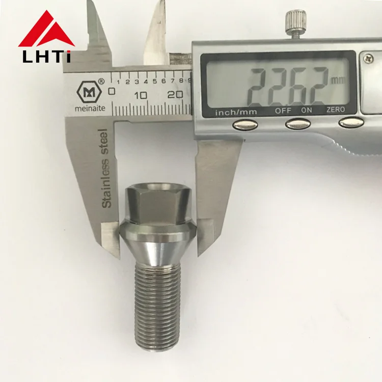 GR5 TITANIUM LUG BOLTS TI6AL4V AEROSPACE GRADE M14*1.5*29 FOR PORSCHE 911 Benz BMW M12*1.5*75
