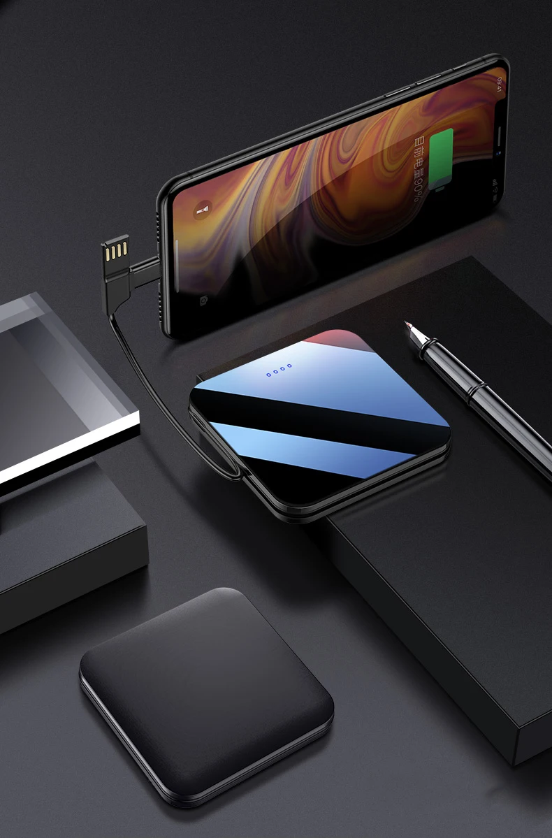 LAIMODA power bank 10000mah portable pawer bank powers phone chargers portable Power Banks mi portable power station - ANKUX.COM