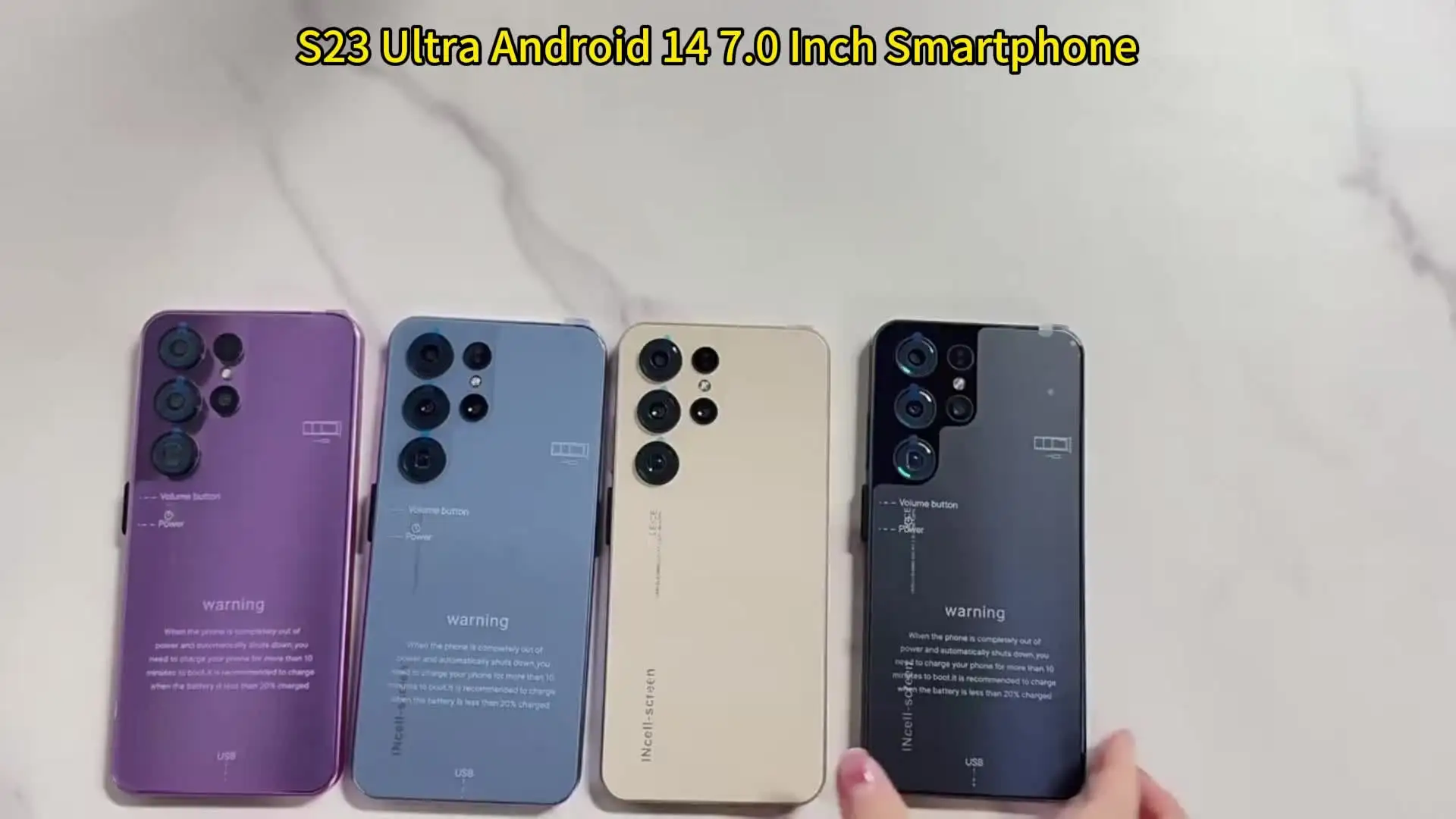 S23 Ultra Global Version - 7.3 Inch HD Screen Smartphone