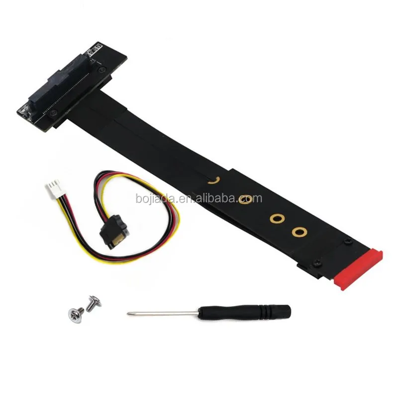 Sff8639 U.2 Connector Om M.2 Ngff Keym Interface Adapter Riser Verlengkabel Ondersteuning U2