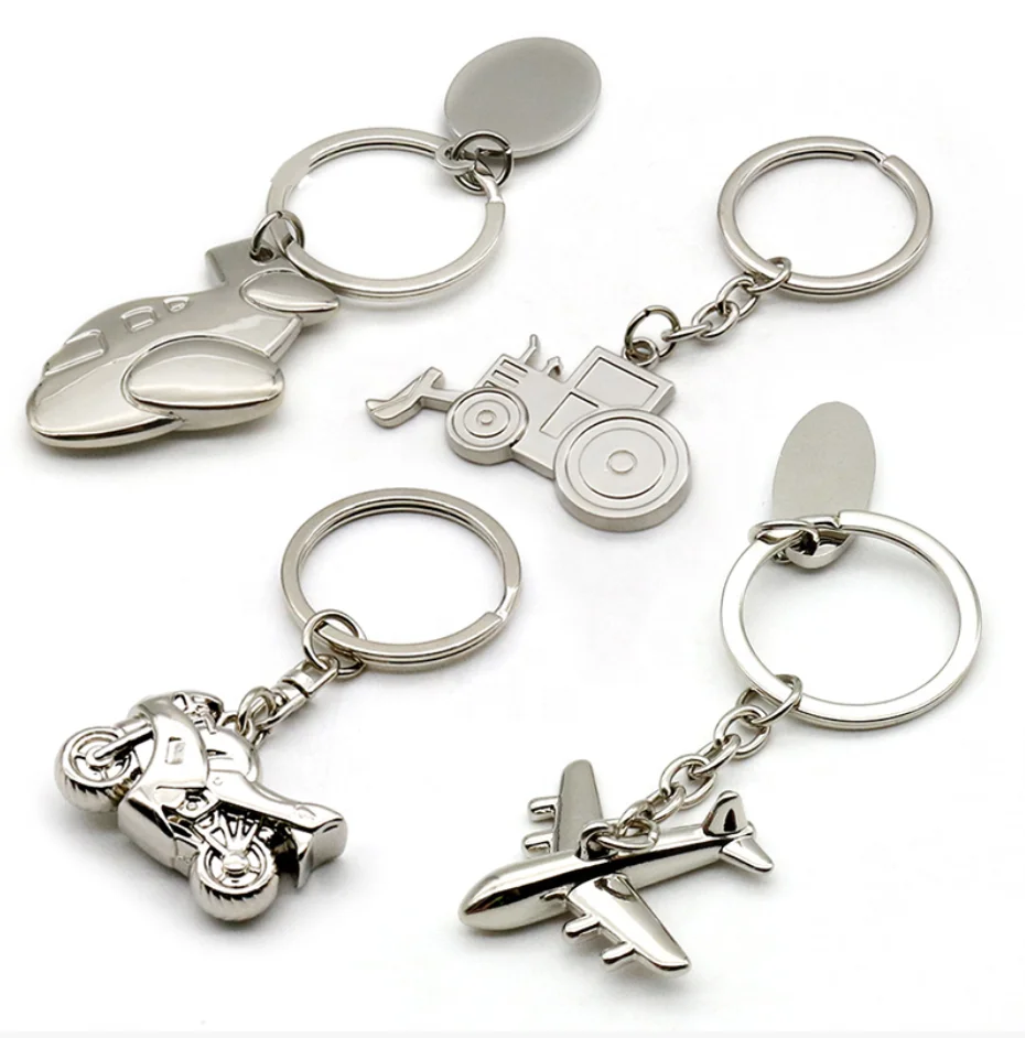 中国工厂定制锌合金金属个性化软硬搪瓷钥匙扣啤酒瓶钥匙扣