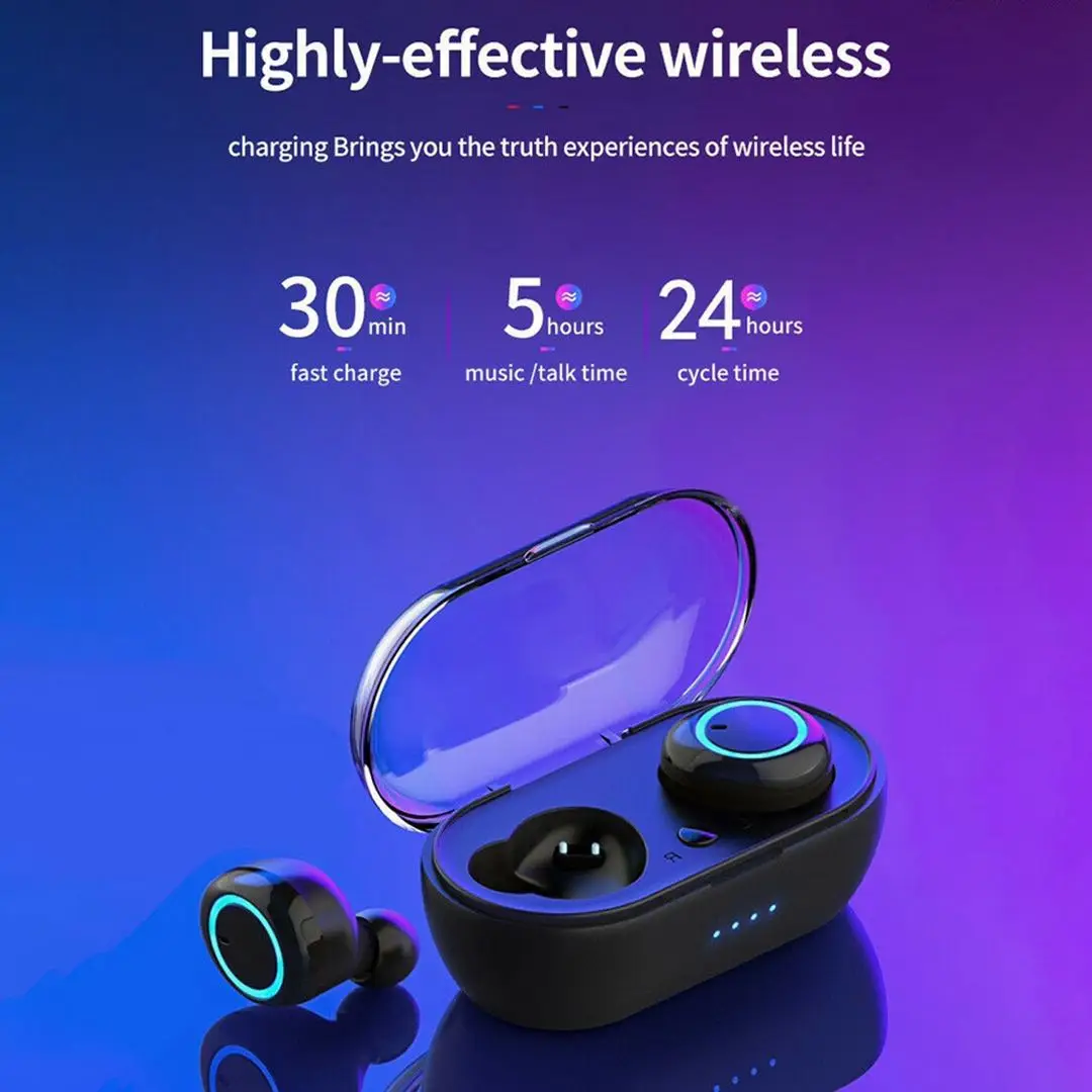 Free Shipping In ear Style TWS true wireless earbuds Bluetooth 5.0 fast charge Earphone - ANKUX.COM