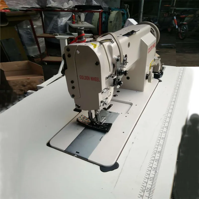 Golden Wheel Csu4150 Series Single Needle Unison Feed Flatbed Sewing