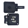 Downward dip male plug ac power cord/cable connector JEC connector iec-c14 self-wiring PC case removable