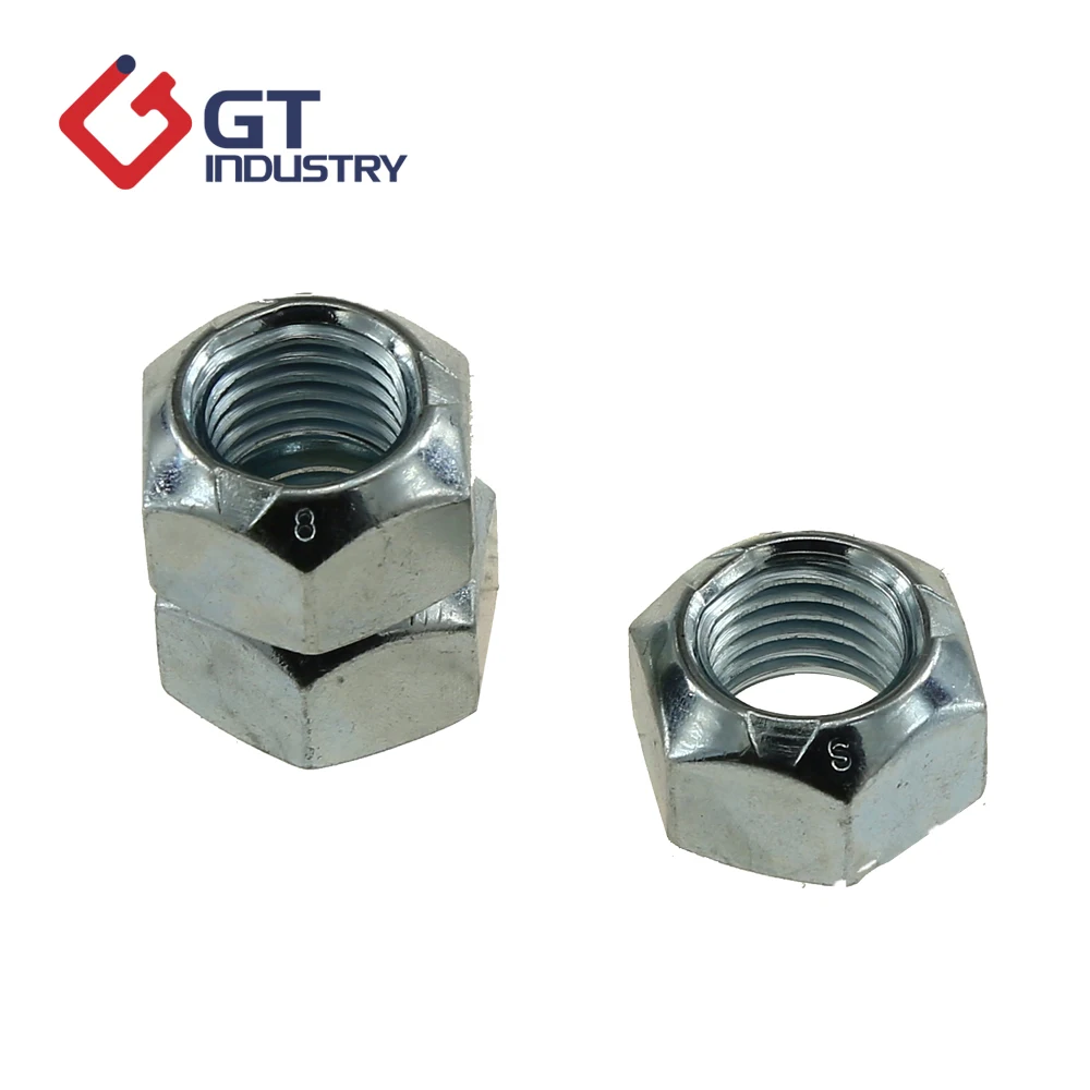 stainless steel din980v all metal hex lock nut ss316