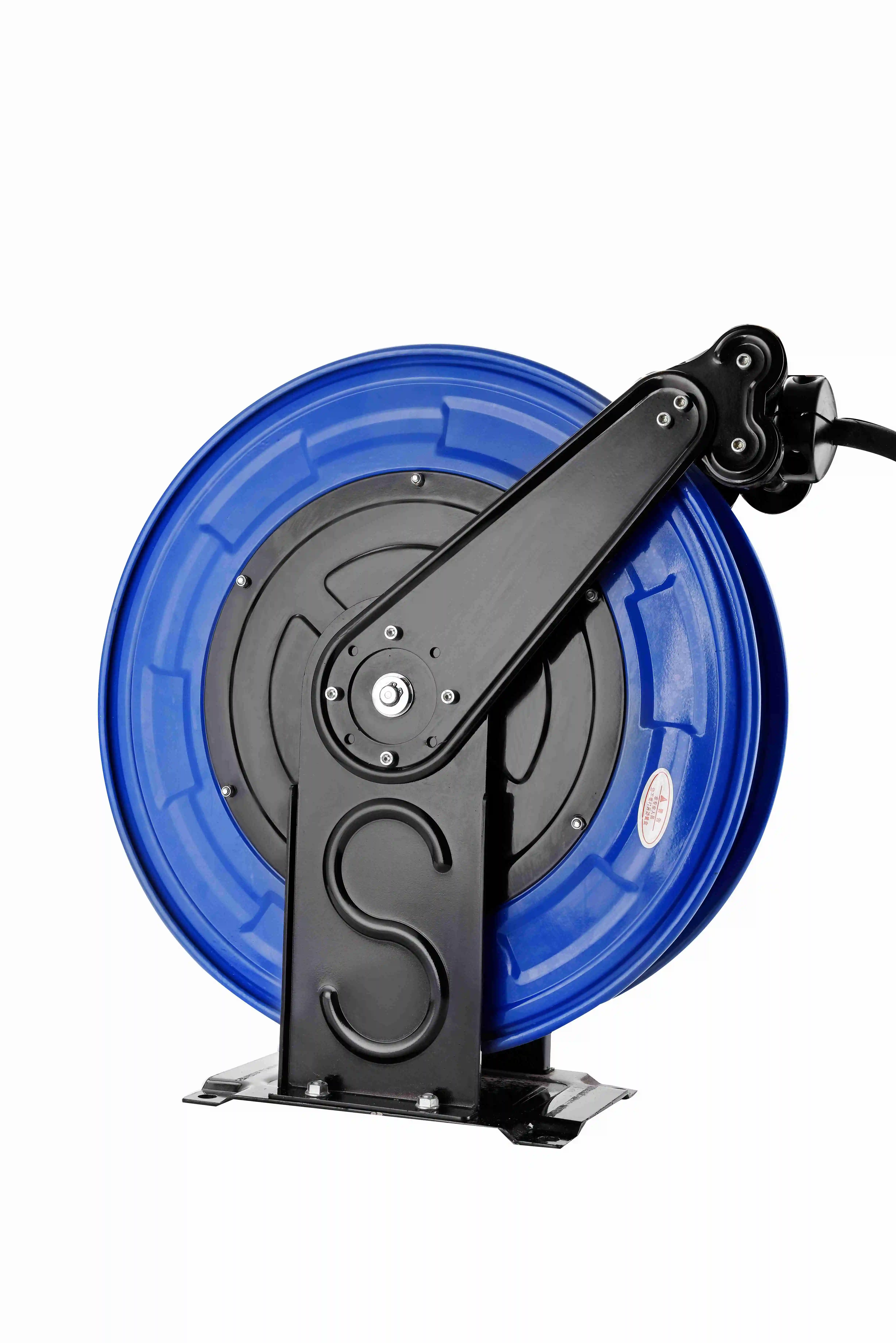 Retractable Combination Empty Hoses Reel For Car Wash Mounted Water 20m