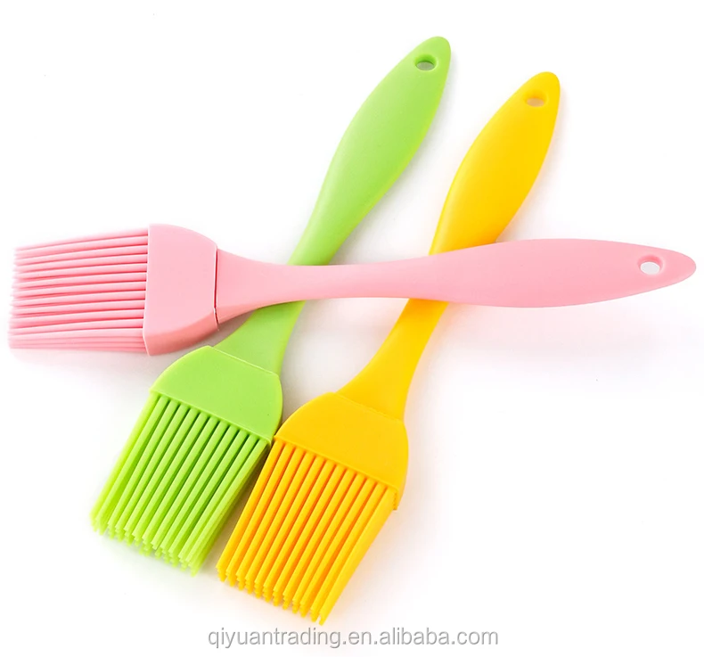 BIGBIGWORLD Silicone Baking Bakeware Bread Cook Pastry Oil Cream BBQ Utensil Basting Brush Kitchen Cooking Tools Colour: Random Colour