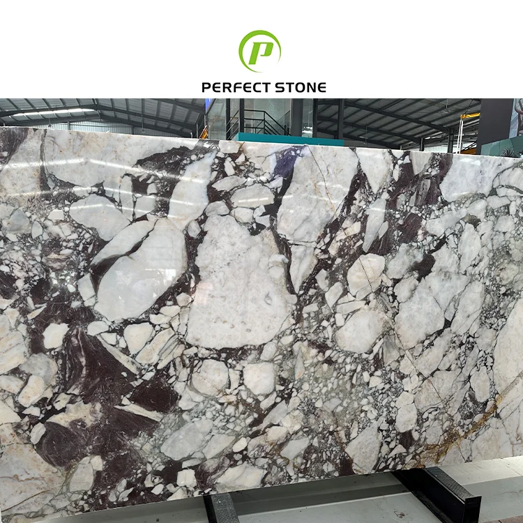 Calacatta Viola Marble Slab Good Price Nature Stone Hot Product Sales manufacture
