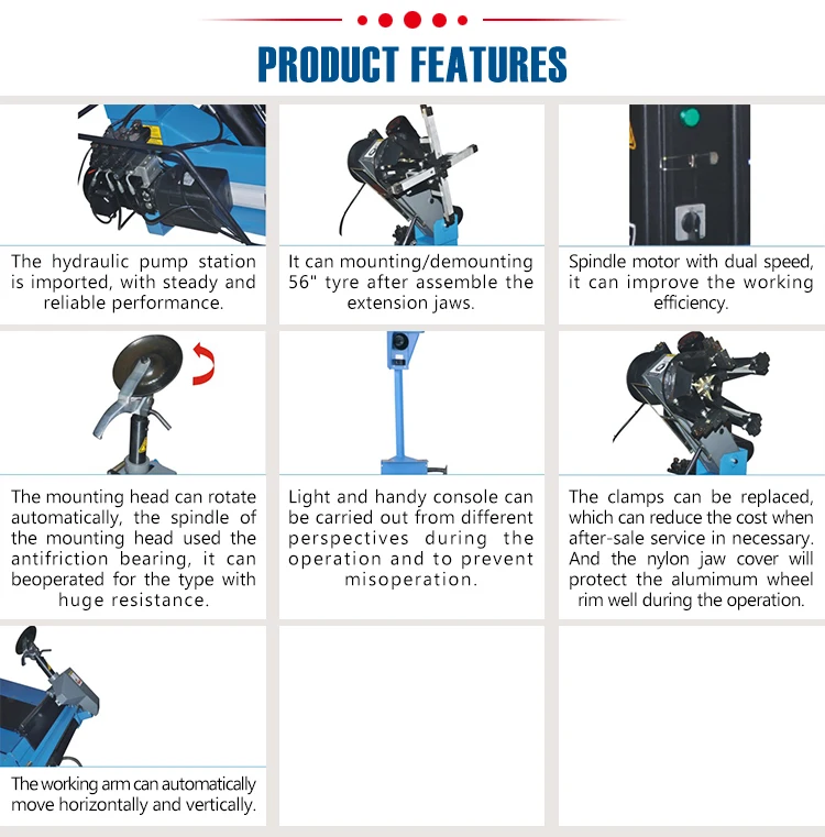 SM-CR57 truck tire changer
