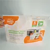 Custom BPA Free Reusable Self Standing Microwave Sterilizer Steam Bag with Vent Hole for pump