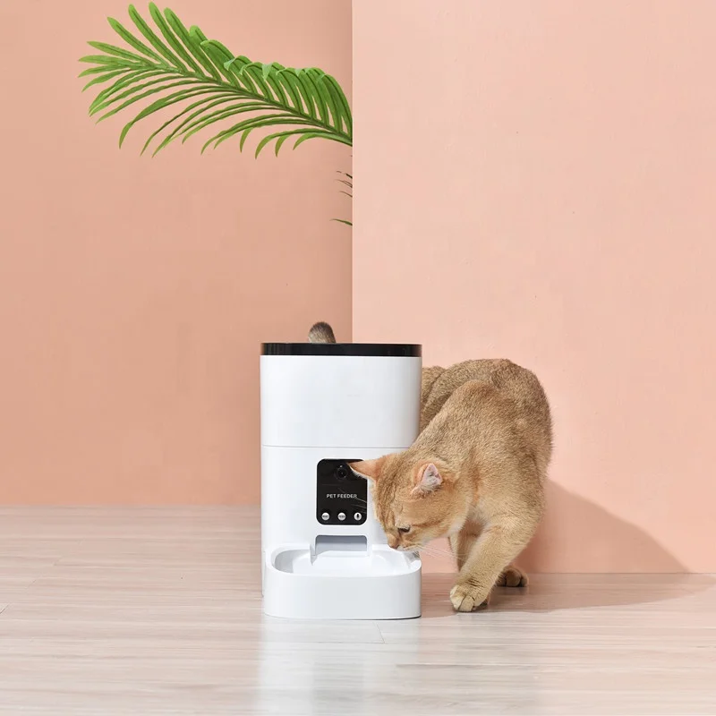 Original Factory Produce 6l Automatic Wifi Remote Smart Dog Food Treat