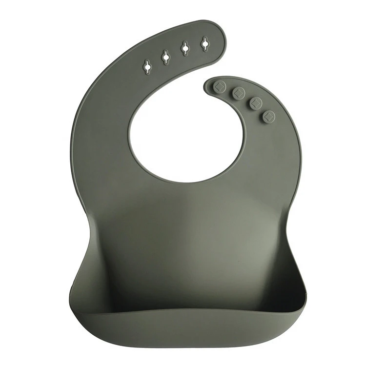 baby bibs silicone with food pocket