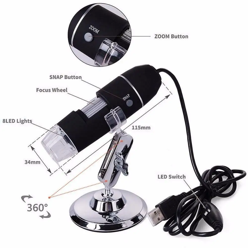 usb digital microscope 500x driver download