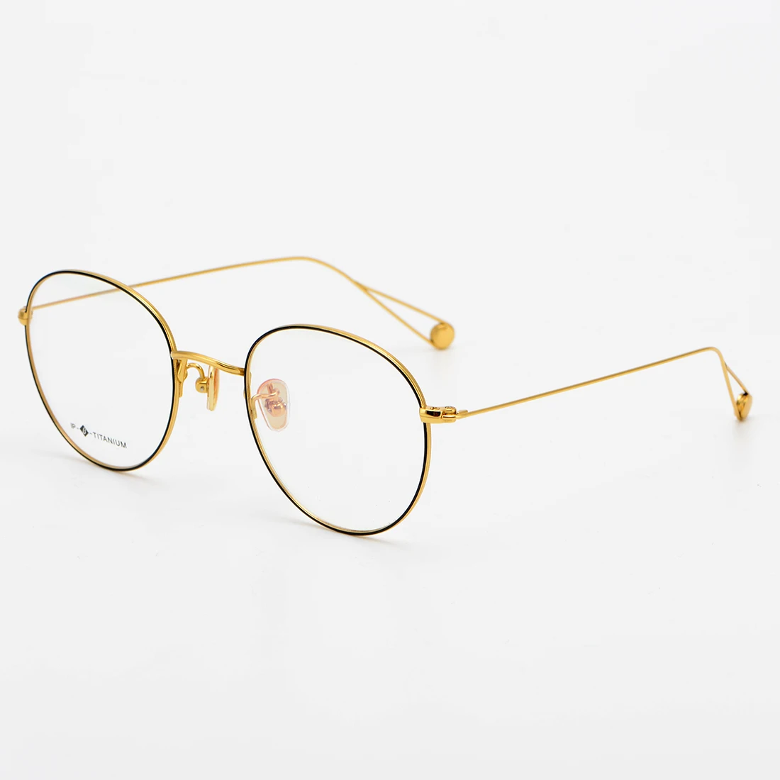 Business Men's Pure Titanium Glasses Frame High Quality Non-fading 
