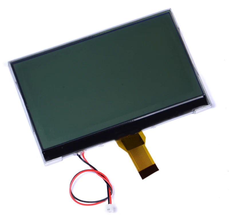 3.7 Inch Monochrome LCD Display High Resolution 256x128 LCD JHD256128-G06BSWD-G