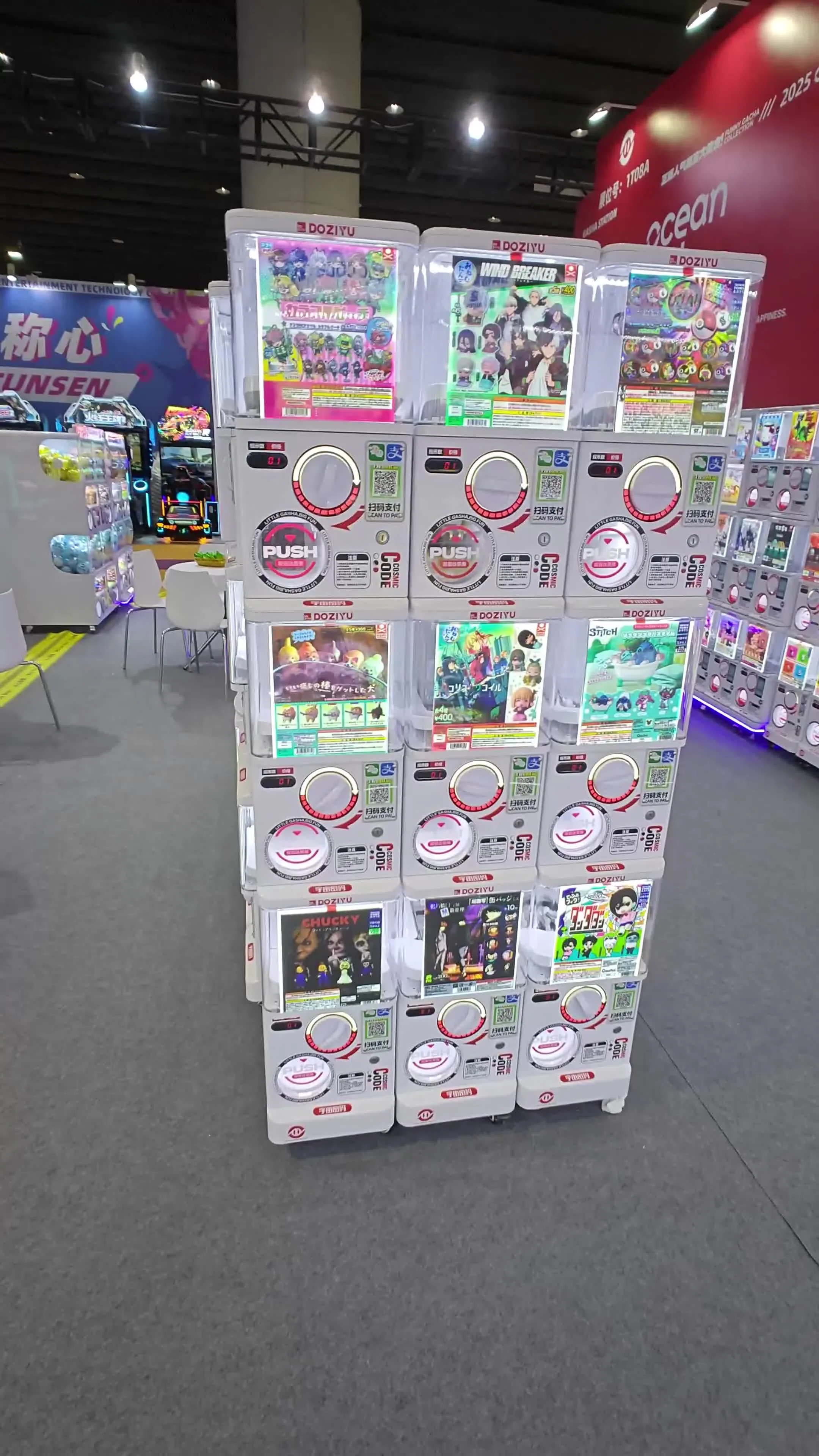 DOZIYU Plastic S Mini Cosmic Code Gacha Machine - 1 Year Warranty