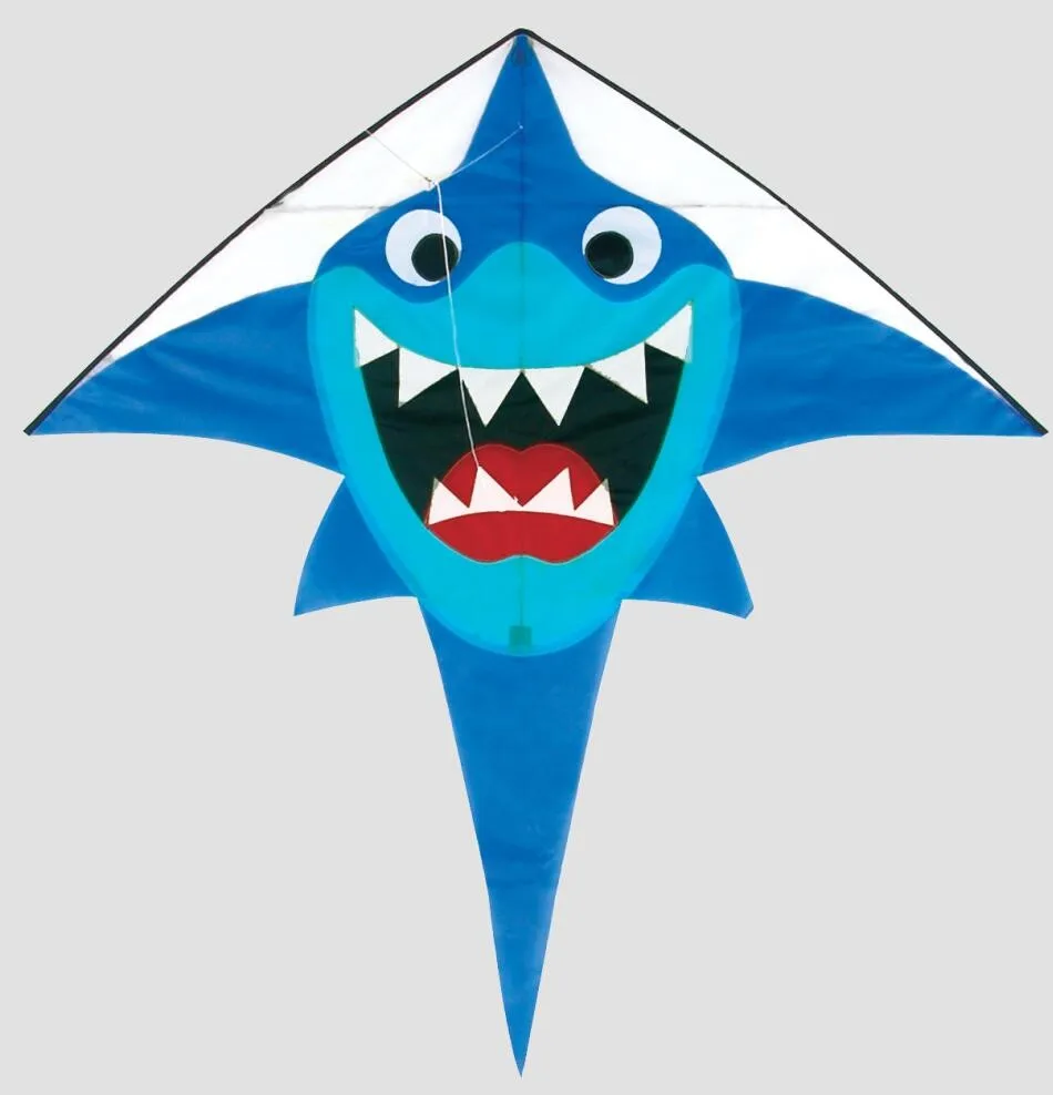 Chất Lượng Cao 3D C&aacute; Mập Ngo&agrave;i Trời Động Vật Duy Nhất D&ograve;ng Diều Dễ D&agrave;ng Bay Nylon Delta Diều Với Xử L&yacute; & Cho Trẻ Em V&agrave; người Mới Bắt Đầu