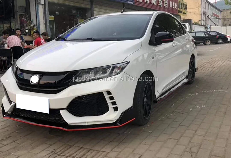 Type R Car Body Kit For Honda City 2015-2019 Front Bumper Rear 